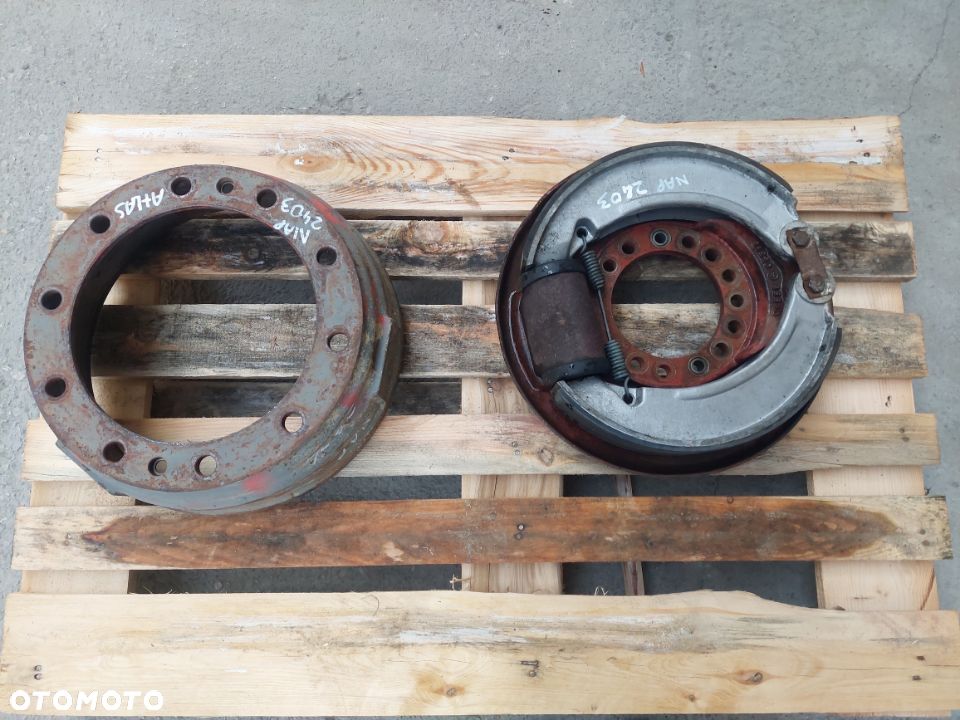 BĘBEN HAMULCOWY, HAMULEC, SZCZĘKI, CYLINDEREK ATLAS KOPARKA PRAWA [NAP 2403] - 5