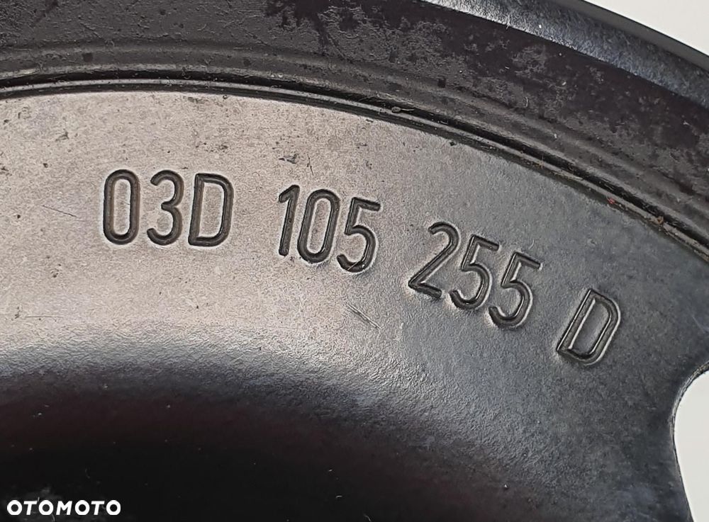 KOŁO PASOWE WAŁU VW GOLF VI 1.4 TSI 03D105255D CAX - 4