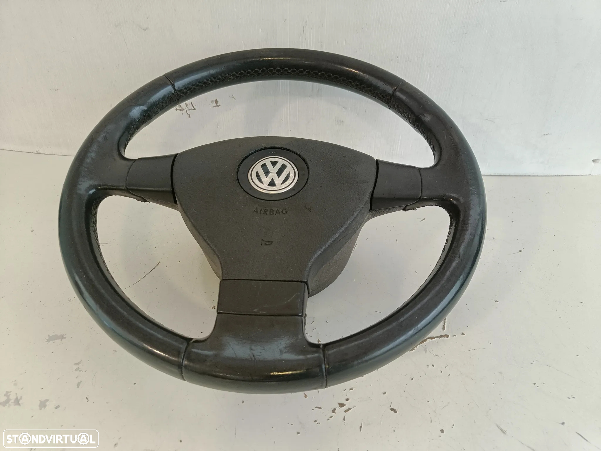 Volante pele VW golf 5 V 2004 - 4