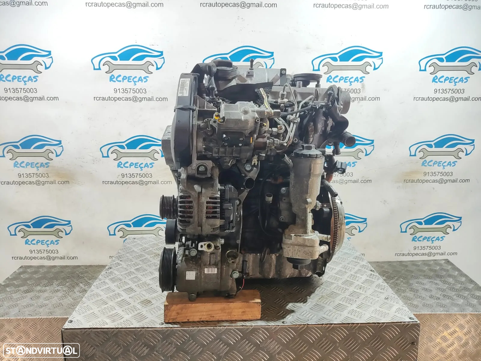 Motor Completo Volkswagen 1.9 SDI 64cv 8v ASY - 2