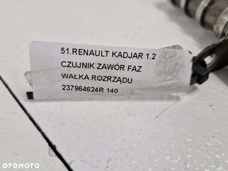 RENAULT KADJAR 1.2 CZUJNIK ZAWÓR FAZ WAŁKA ROZRZĄDU 237964624R - 5