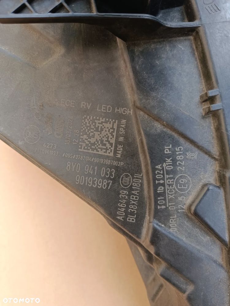 Full Led przedni lewy Matrix Audi A3 S3 lampa 8Y0941033 reflektor - 5