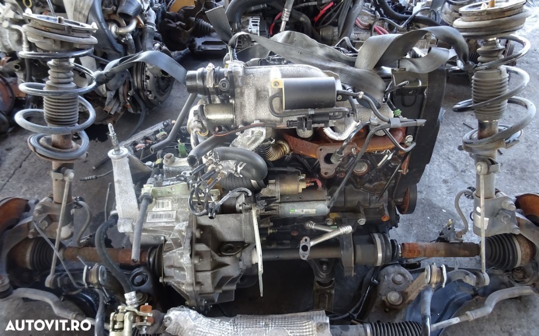 Motor Renault Laguna 2 1.9 DCI 88 KW 120 CP F9Q cu pompa si injectoare - 1
