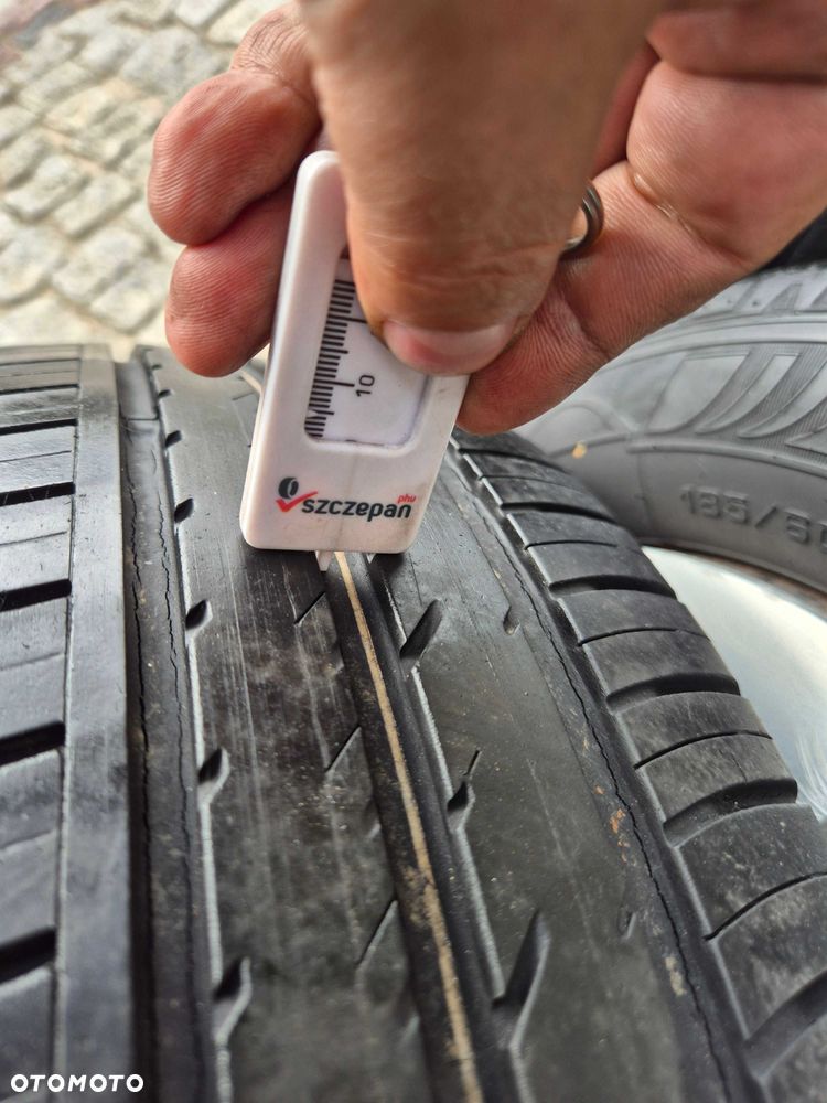 koła letnie z oponami kołpaki polo fabia ibiza cordoba 185/60r14 5x100 - 5