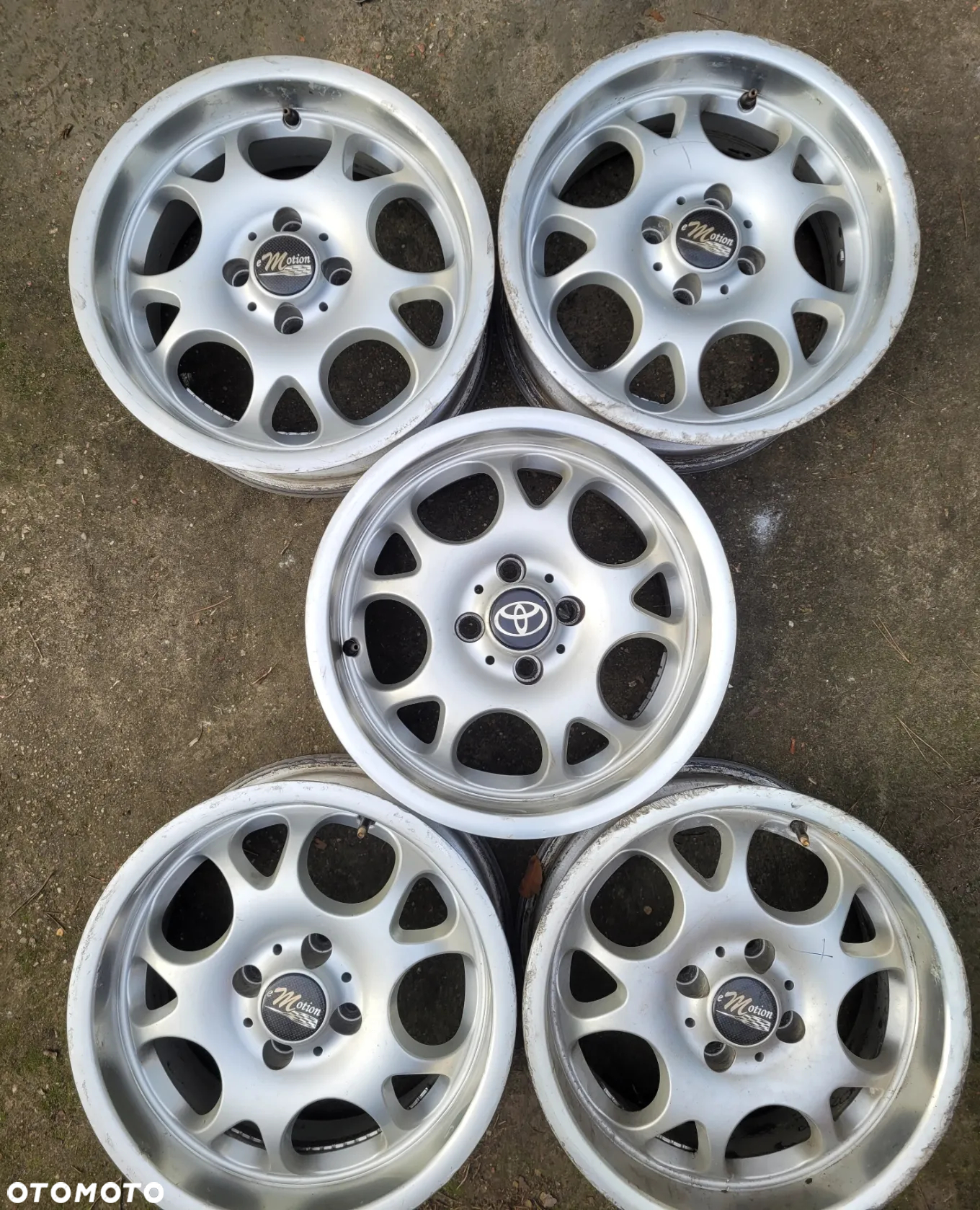 ALUFELGI HÖLZEL - 4x100 7Jx15 ET25 - GOLF II III Bmw e30 Opel Calibra - 5