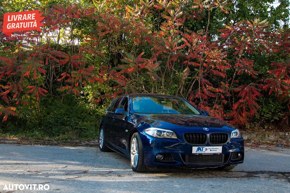 Bara Fata fara Proiectoare Ceata cu Bara Spate BMW Seria 5 F11 Touring (2011+) M-T- livrare gratuita - 12