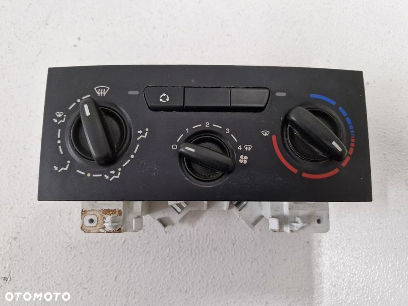 fiat scudo ii 2 berlingo ii iii panel przełączniki przyciski nawiewu dmuchawy 1400153280 - 1