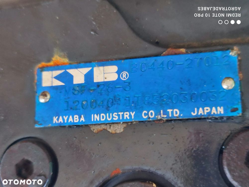 Silnik obrotu KYB MSF-26-3 KOMATSU PC45R-8 - 10