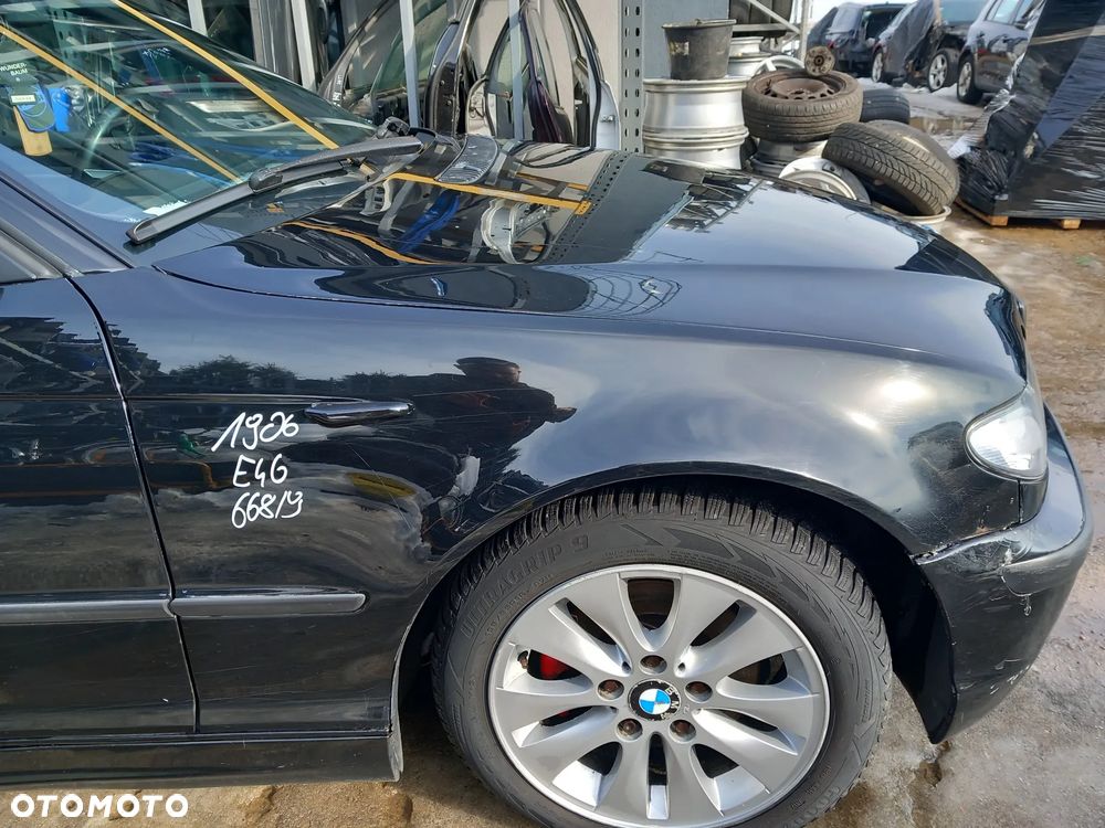 BMW E46 LIFT BŁOTNIK PRAWY PRZEDNI PRAWY PRZÓD KOLOR: 668/9 - 1