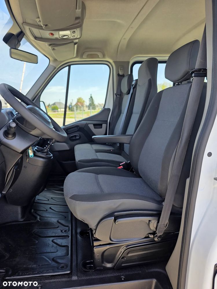 Renault MASTER 2,3 DCI 150 KONNA DOKA BRYGADÓWKA 7 OSOBOWA 3,3M SKRZYNIA KLIMA BLIŻNIAKI DO 3,5T GWARANCJA - 14