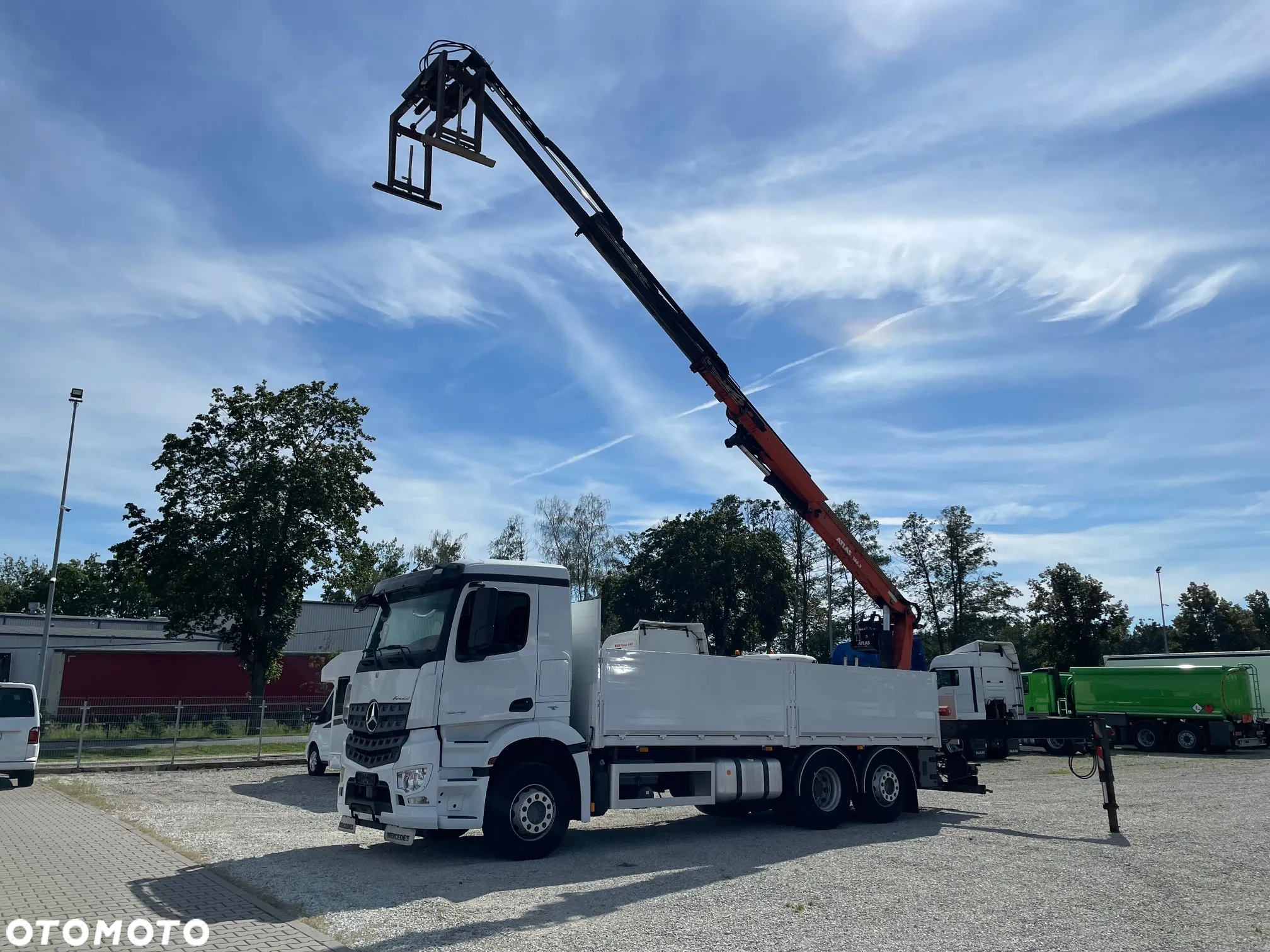 Mercedes-Benz Arocs 2545, HDS ATLAS 186.3 - PILOT - 2