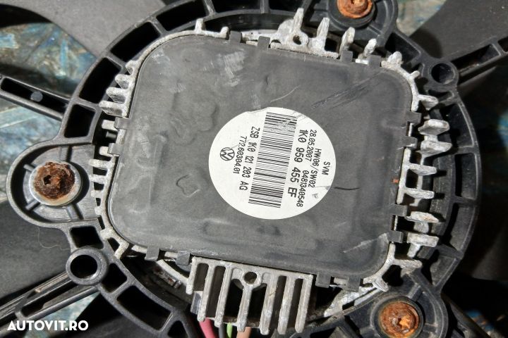 Electroventilator / Ventilator racire motor / AC 1K0121205AA 1K012120 - 4