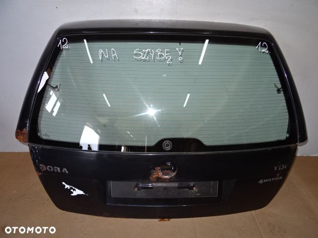 SZYBA KLAPY TYŁ TYLNA BAGAŻNIKA VW BORA KOMBI LAK: LC9Z NR12 - 2