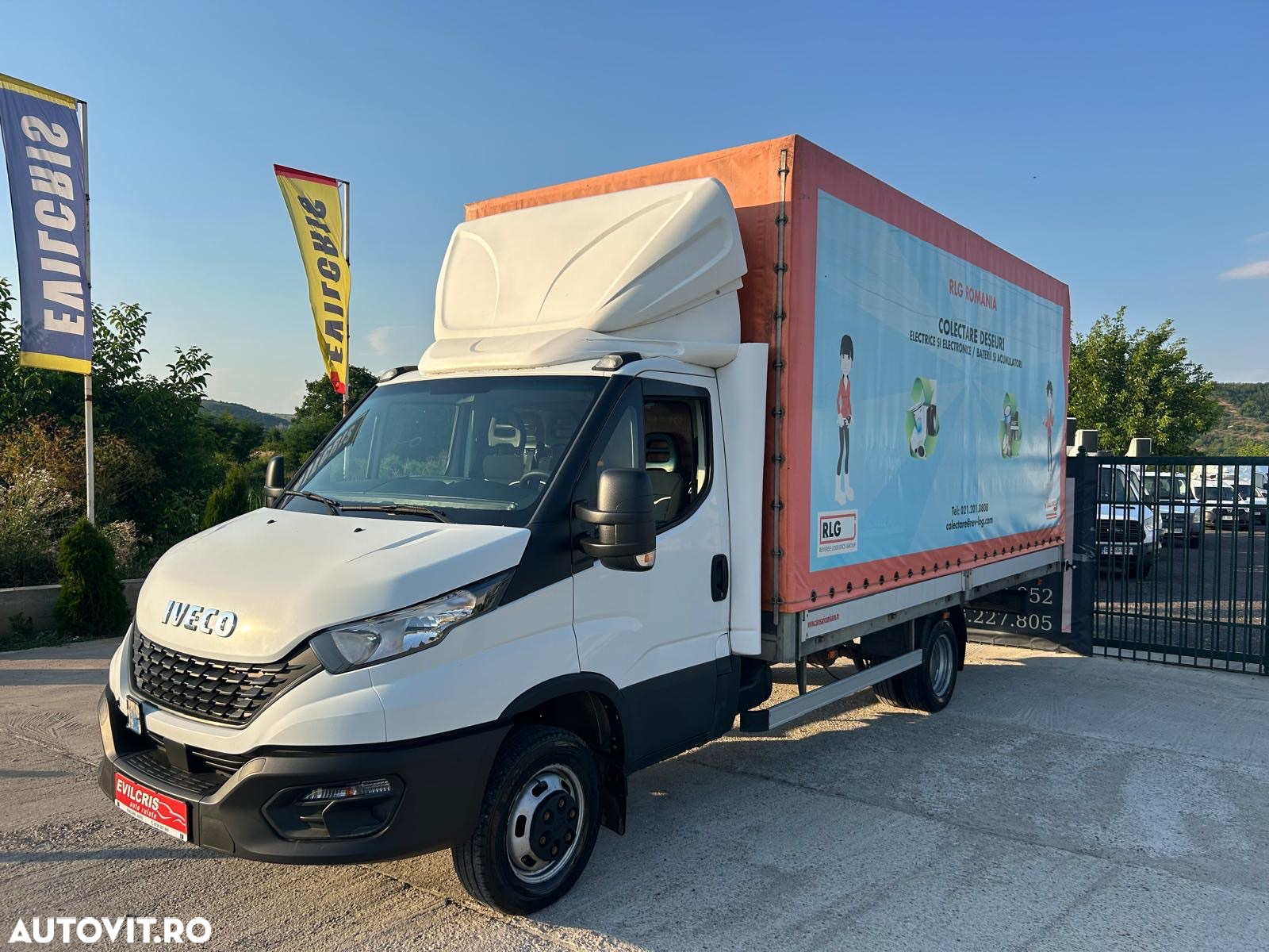 Iveco Daily Prelata 10 EUROPALETI AXA DUBLA SPATE - 5