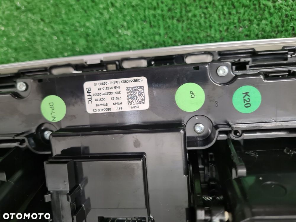 BMW 3 G20 PANEL KLIMATYZACJI DEKOR DEKORY CARBON LED KRATKI NAWIEW - 12