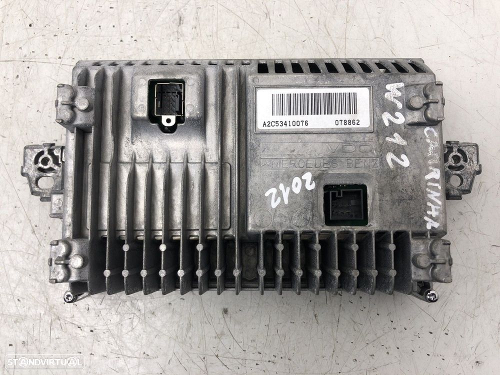 Display central MERCEDES-BENZ E-CLASS (S212) REF. A2129010804 A 212 901 08 04 - 2