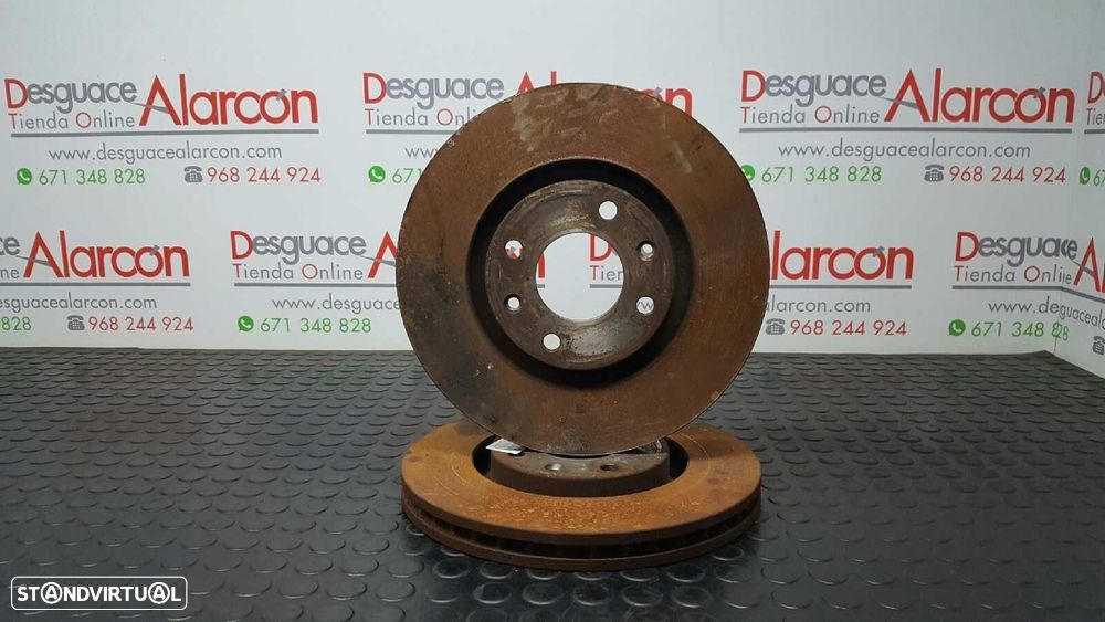 DISCO DE TRAVÃO FRENTE CITROEN BERLINGO STATION WAGON X - 1