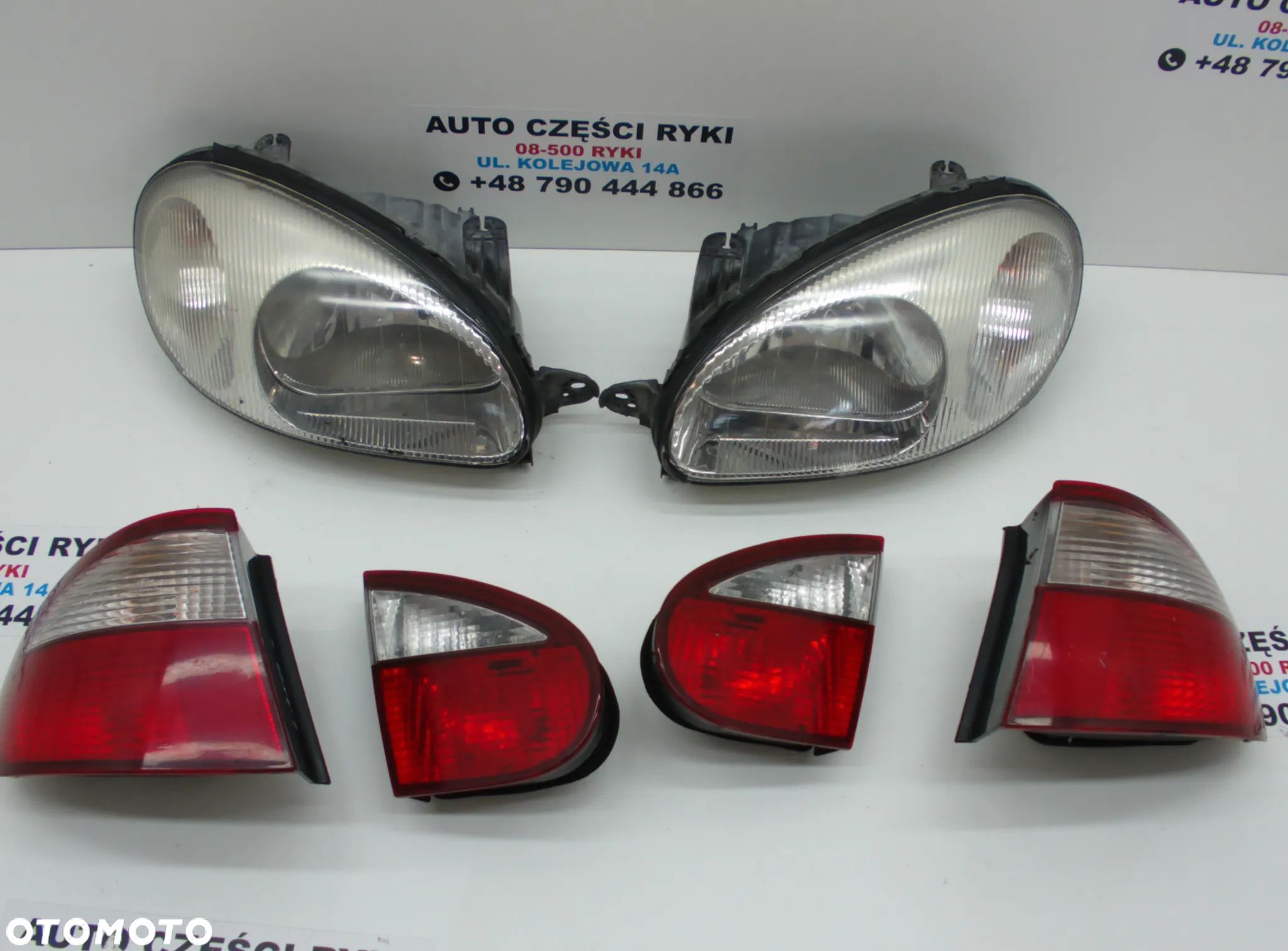 Daewoo Lanos Lampa przód tył lewa prawa części - 1
