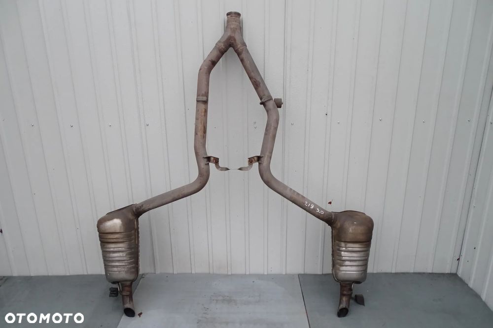 Mercedes CLS W218 Wydech Rury wydechowe 3.0 CDI 2184910500 2184910400 - 2