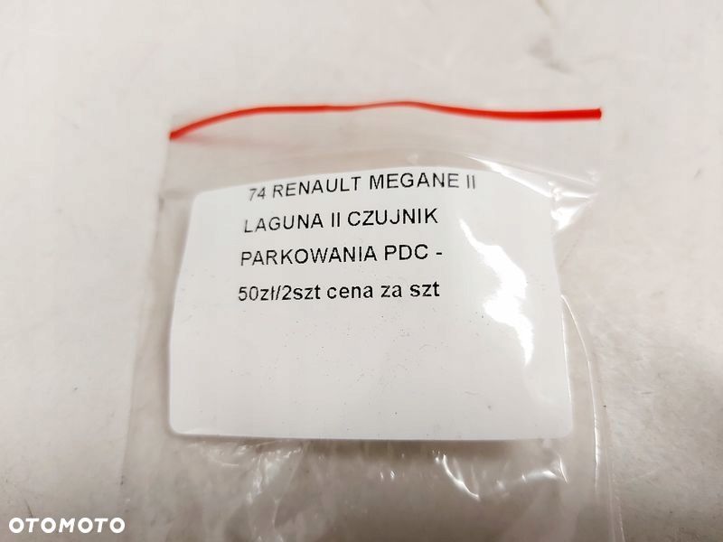 RENAULT MEGANE LAGUNA 2 II CZUJNIK PARKOWANIA PDC - 6