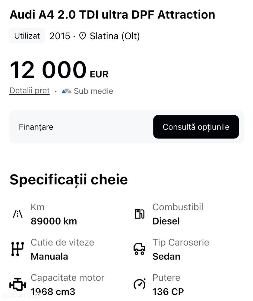 Audi A4 Limuzina - 6