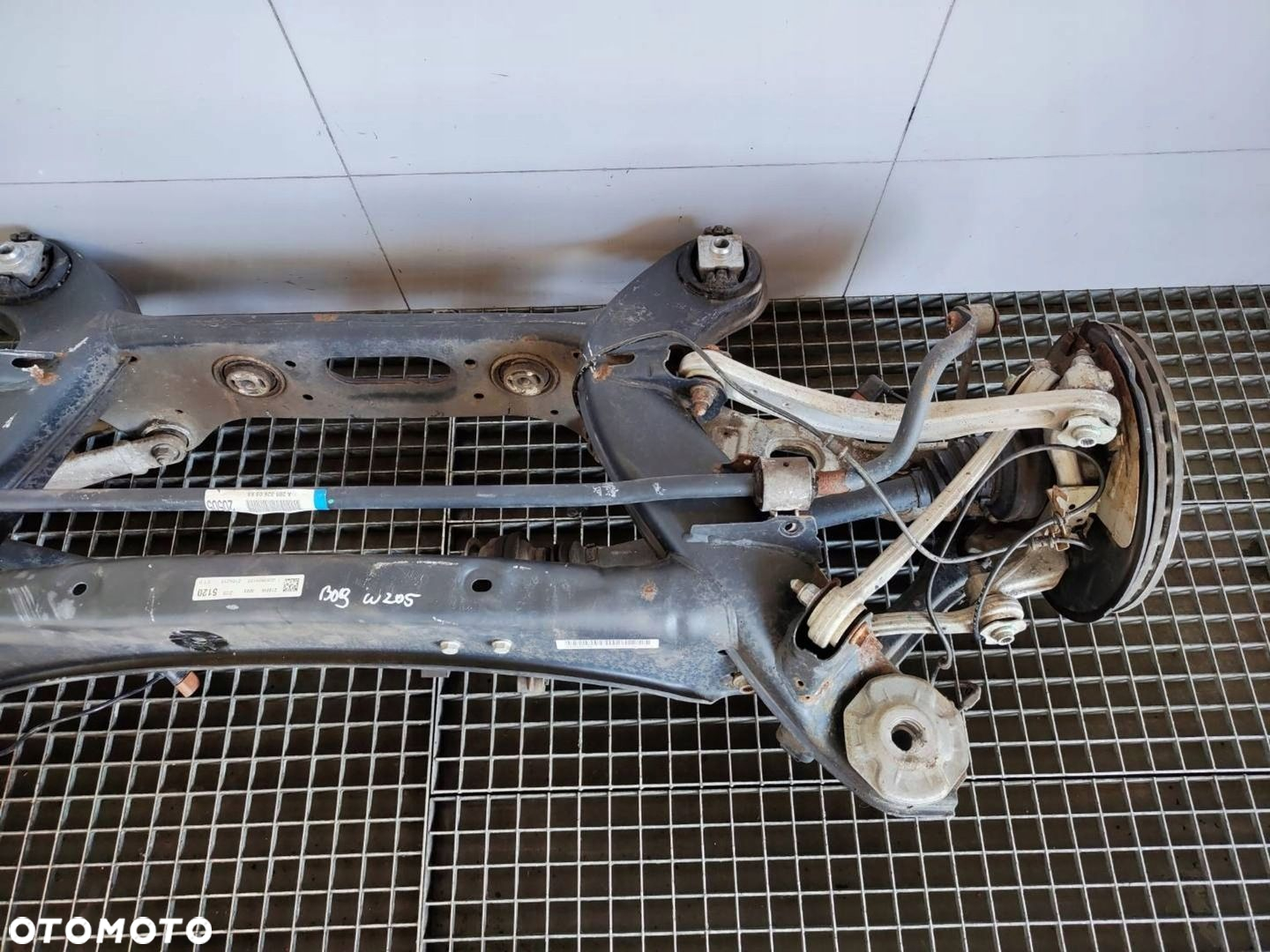 BELKA SANKI TYŁ OŚ WÓZEK ZAWIESZENIE 2103160053 MERCEDES C-KLASA W205 KOMBI - 3