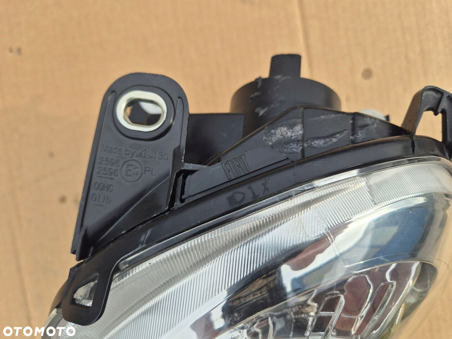 Fiat 500 lampa lewa.2007-2015 .Reflektor.Oryginał - 6