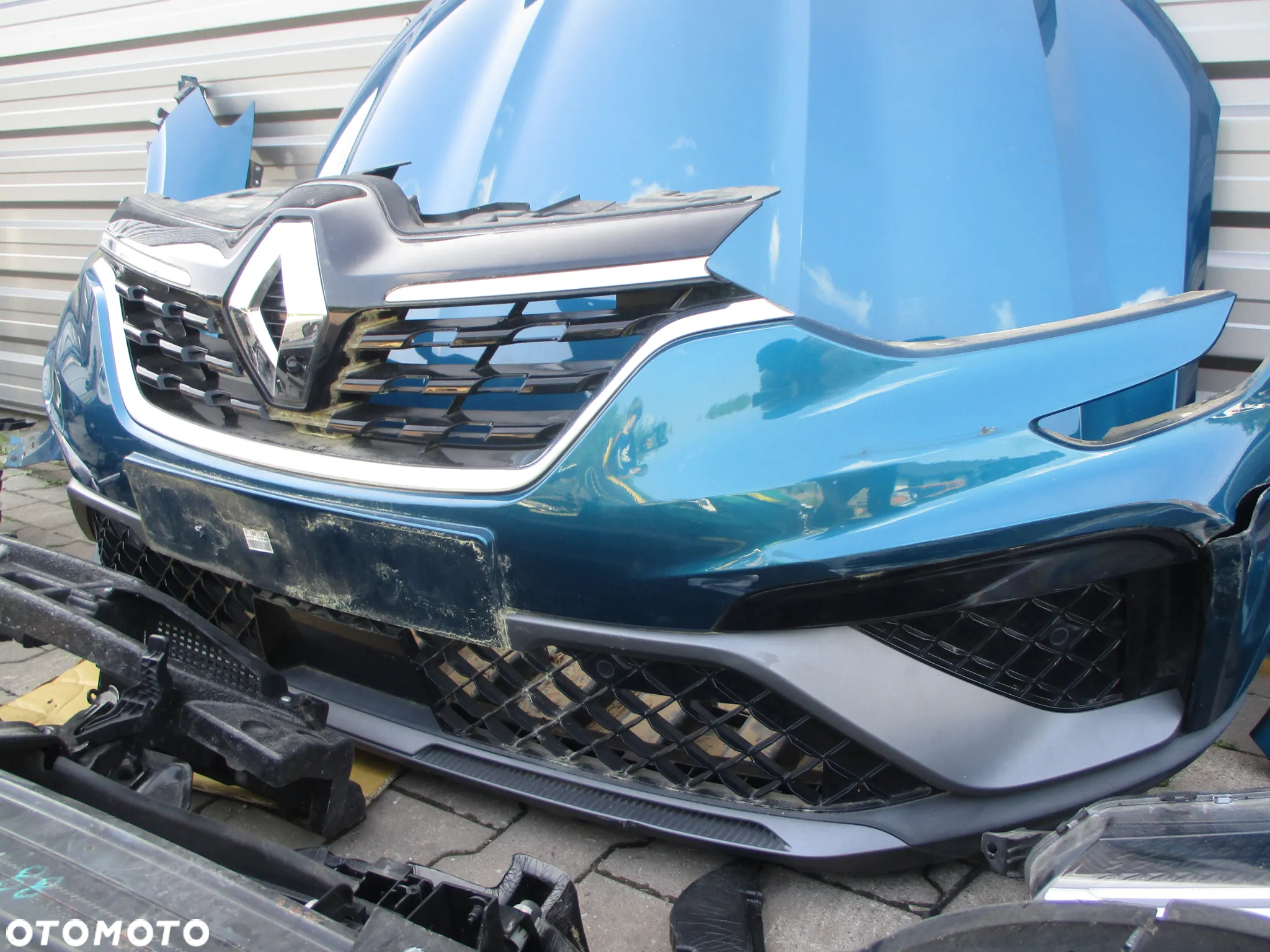 RENAULT ARKANA R.S. LINE 1.6 HYBRID- MASKA ZDERZAK KOMPLETNY PRZÓD Bleu Zanzibar Pearl RRF TERRF - 7