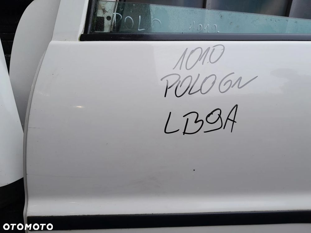 VW POLO 6N DRZWI LEWE TYLNE LEWY TYŁ KOLOR: LB9A - 3