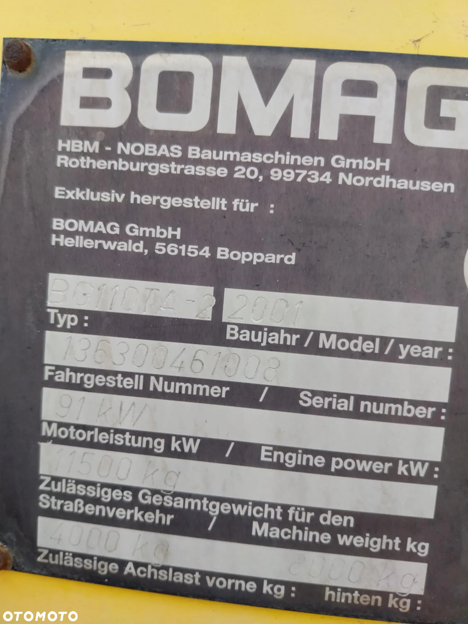 Bomag BG110TA-2 - 11