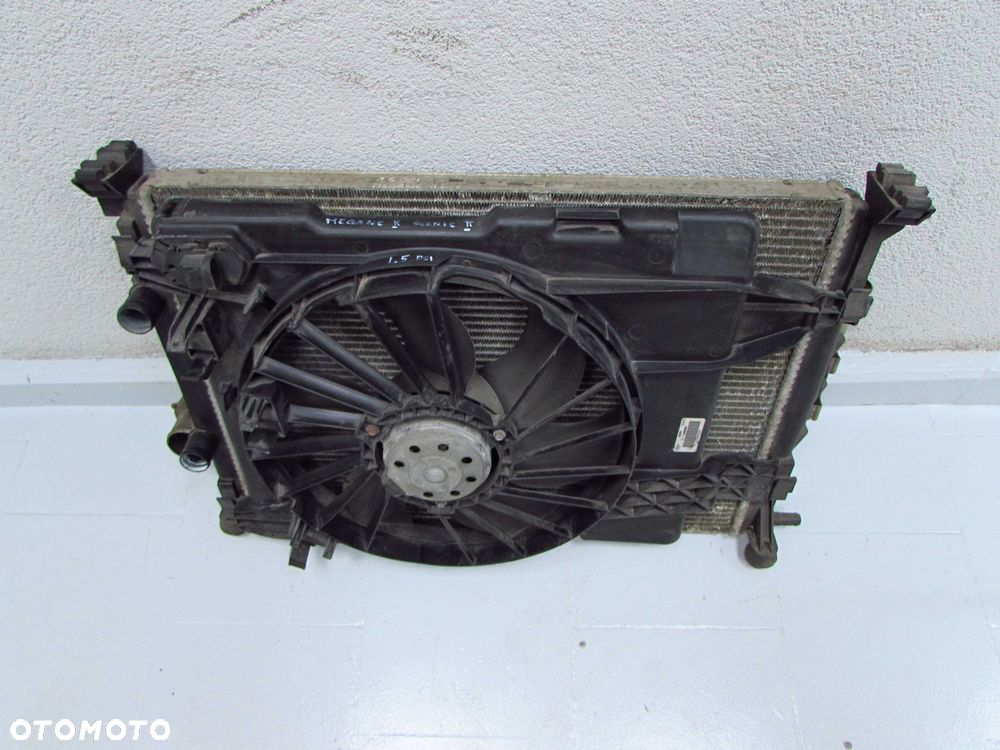 RENAULT SCENIC II MEGANE II 1.5 DCI 02-09 CHLODNICA INTERCOOLER WENTYLATOR KPL 8200700172 8200357536 - 2