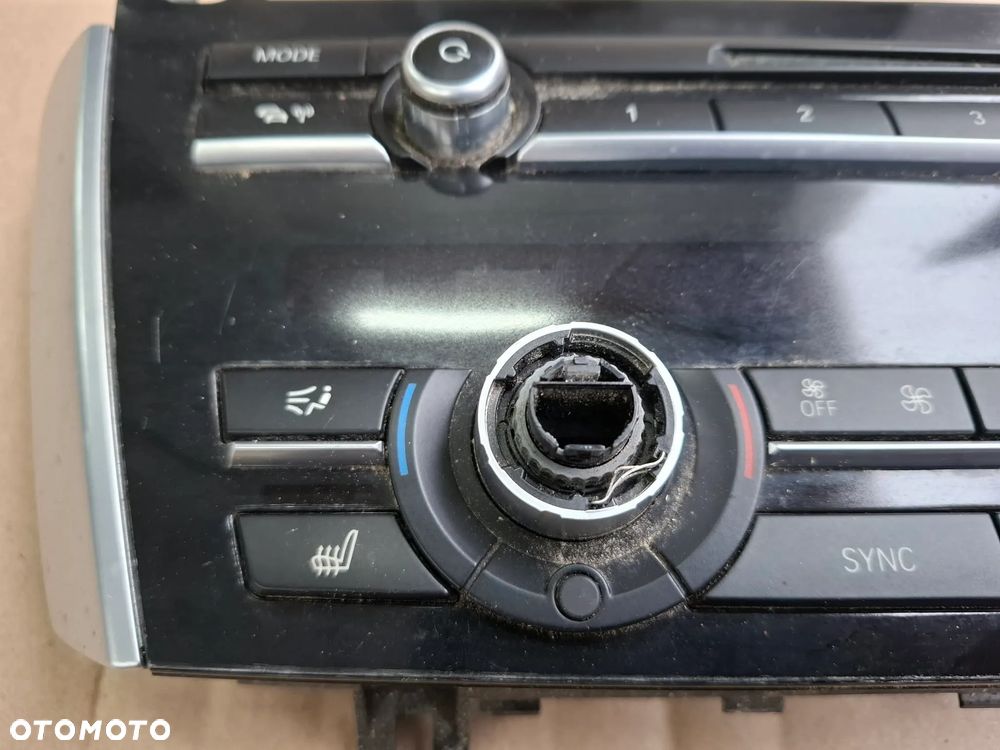 PANEL KLIMATYZACJI PRZEŁĄCZNIK BMW F10 F11 F07 5 GT 9331888 - 6
