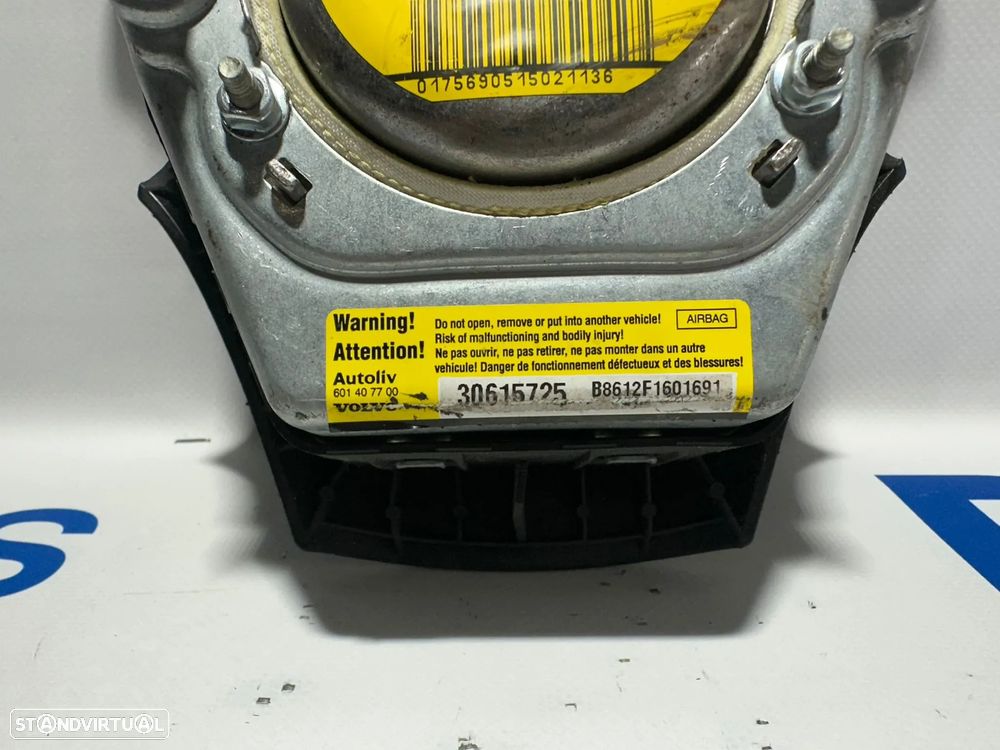 .Airbag Volante Guiador Original Volvo S40 V50 C30 30615725 2004 - 2013 - 7