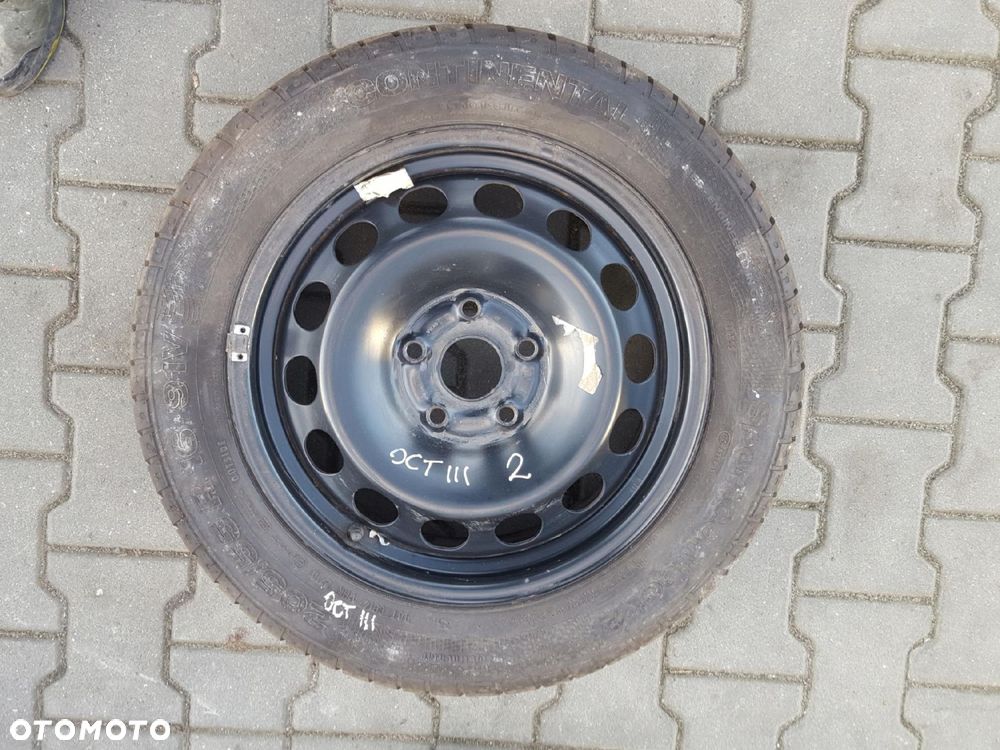 SKODA OCTAVIA 2 II 04-12r SUPERB II KOŁO ZAPASOWE 16 5X112 - 1