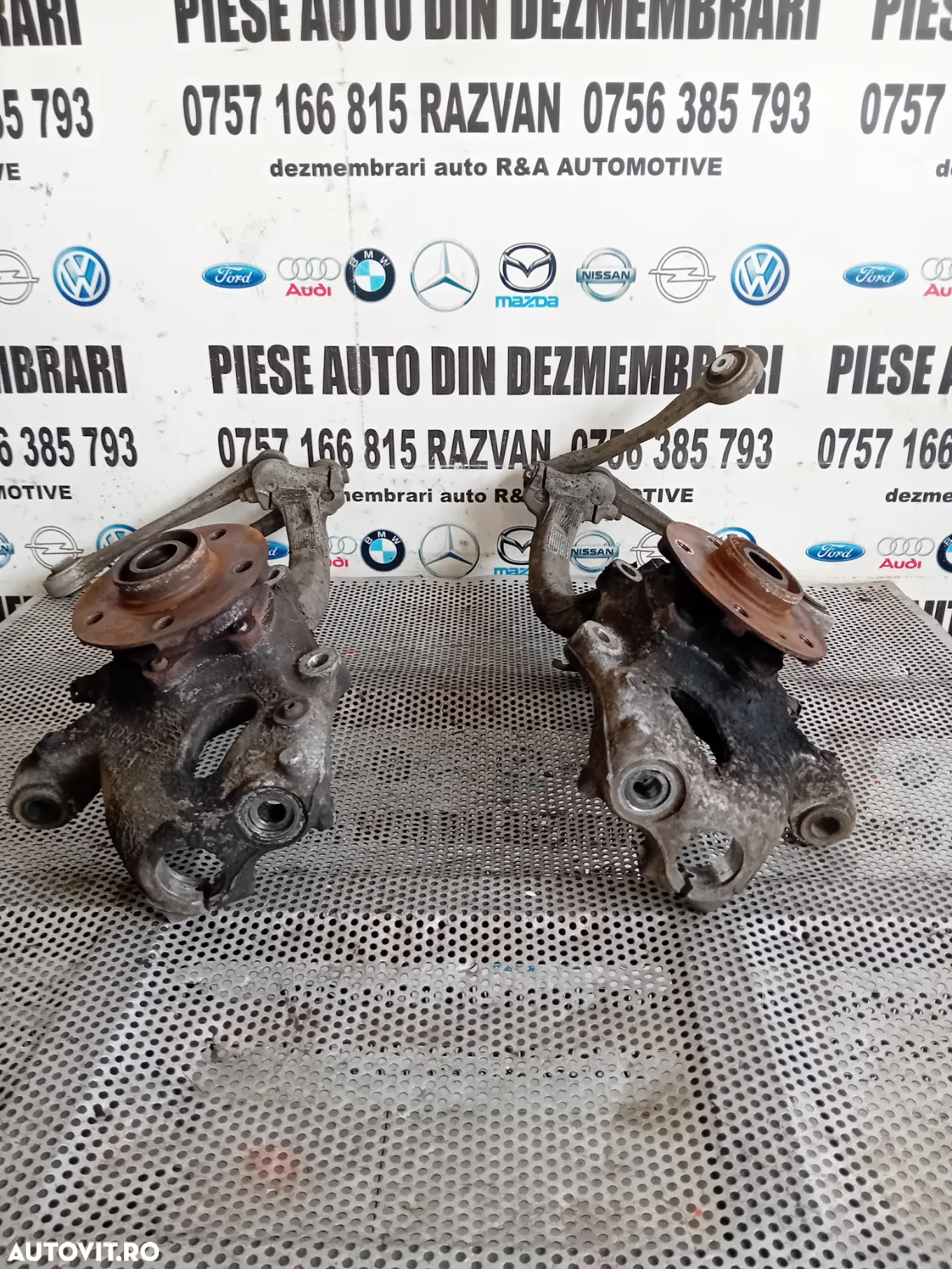 Fuzete Fuzeta Stanga Dreapta Fata Audi A4 B8 A5 A6 C7 Cu Rulment Cod 4G0407241D 4G0407242D Motor CNH - 3