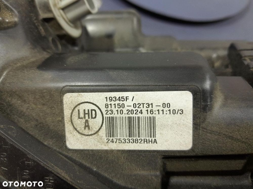 TOYOTA COROLLA XII E21 LIFT REFLEKTOR LEWY PRZÓD LED SOCZEWKA 81150-02T31 - 13