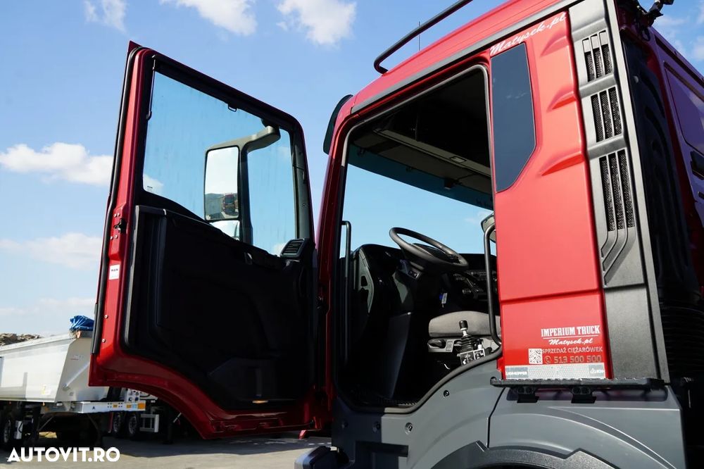 MAN TGS 41.480 / 8x8 / BASCULANĂ SPATE / MANUAL / NOU NOU / KH-KIPPER / - 34