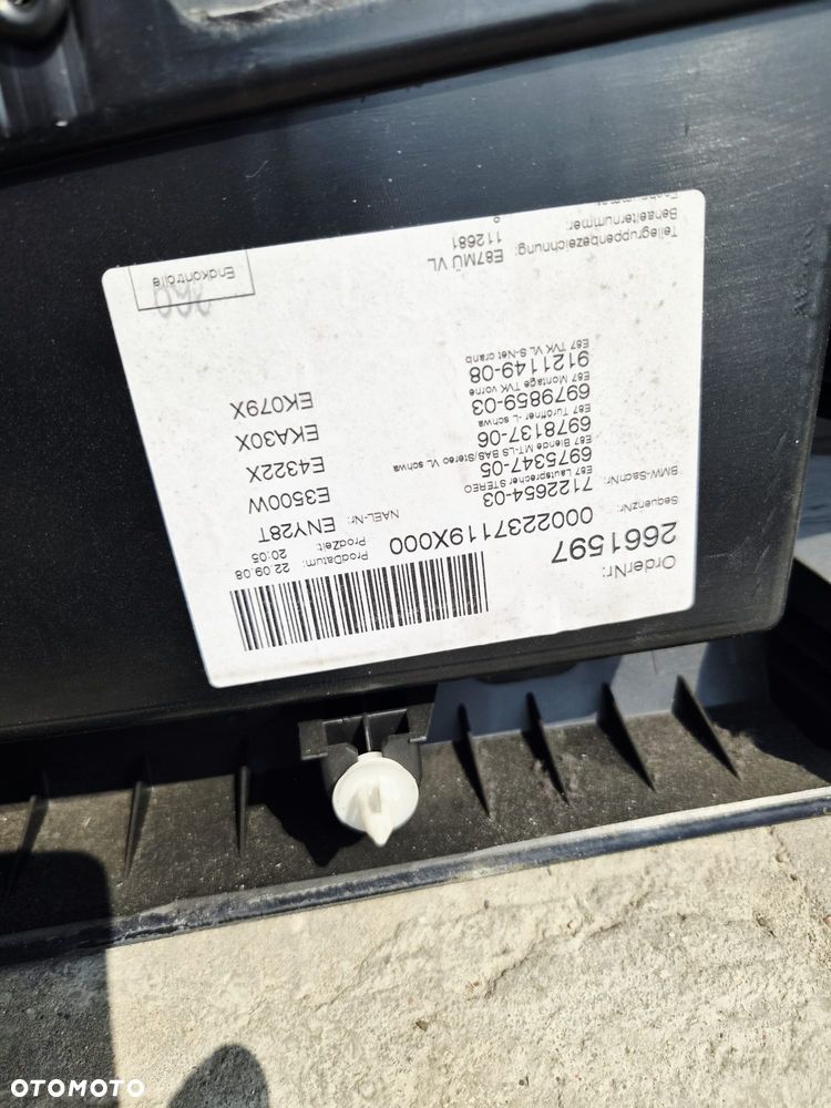 Boczki Drzwi Komplet Przód Tył BMW 1 E81 E87 Lift - 11