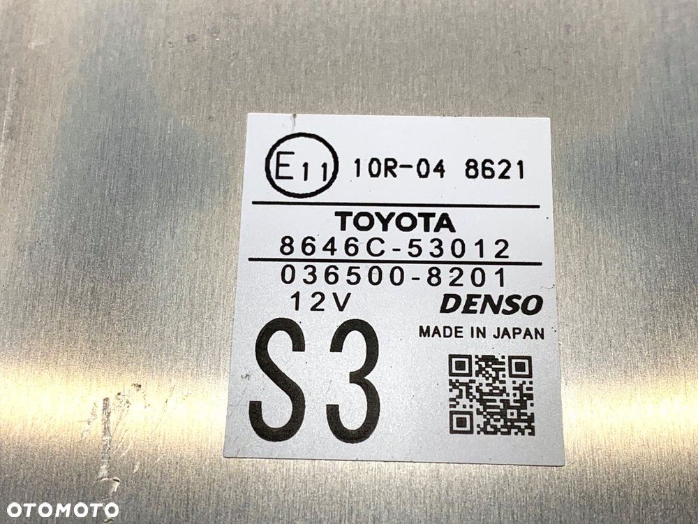 KAMERA SZYBY PRZEDNIEJ  LEXUS IS III (_E3_) 2013 - 2022 300h (AVE30_) 133 kW [181 KM] Hybryda silnik - 4
