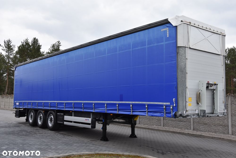 Schmitz Cargobull FIRANA / 240 TYŚ KM PRZEBIEGU! / DACH PODNOSZONY / OŚ PODNOSZONA / WAGA WABCO / STAN JAK FABRYCZNIE NOWY ! ! ! - 6