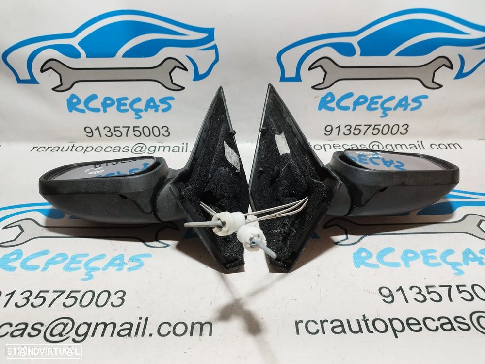 ESPELHO RETROVISOR ESQUERDO DIREITO FORD FIESTA V 5 MK5 2N1117682AN 2S6117683AM MANUAL ESPELHOS RETROVISORES - 6