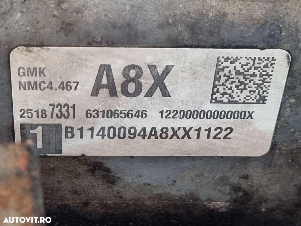 Cutie de viteze Opel Mokka 1.6 B 2012 - 2016 115CP Manuala 5 Trepte A16XER Euro5 (1250) ... - 5