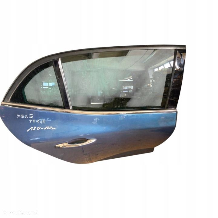 DRZWI TYLNE TYŁ PRAWE KOMPLETNE RENAULT MEGANE IV GT HB TERQE - 4