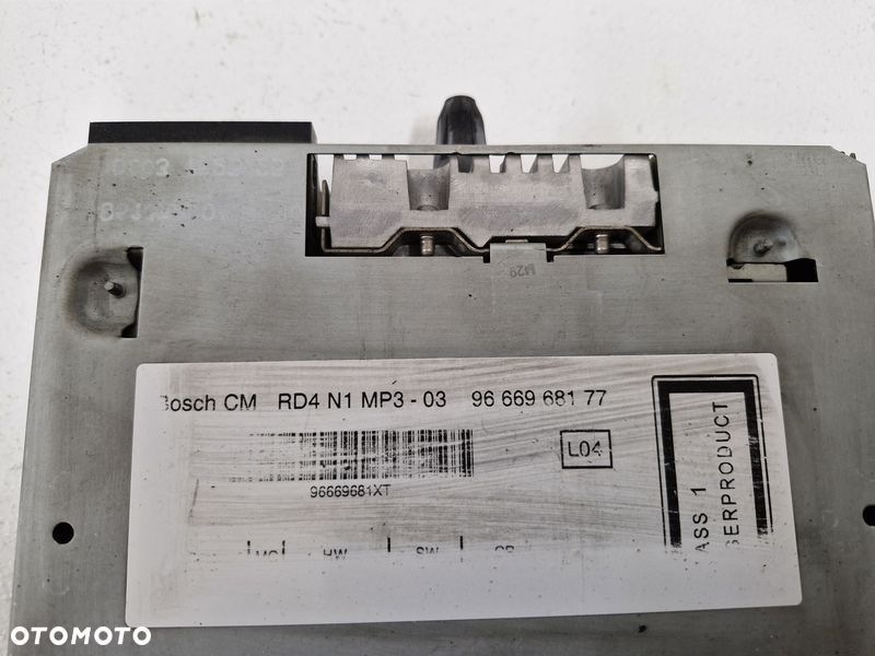 citroen berlingo ii radio fabryczne cd 96669681xt - 6