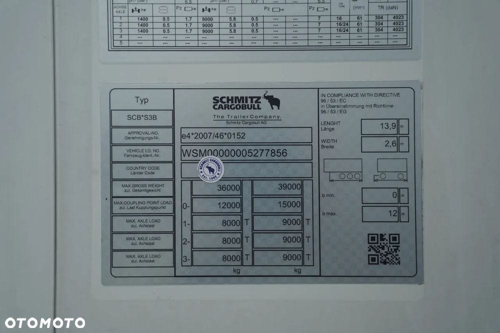 Schmitz Cargobull / CHŁODNIA / CARRIER MAXIMA 1300 / OS PODNOSZONA / KOSZ NA PALETY - 27