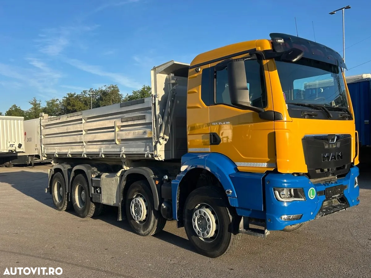 MAN TGS35.430, 8x4, Meiller, basculare 3 parti, factura externa - 2