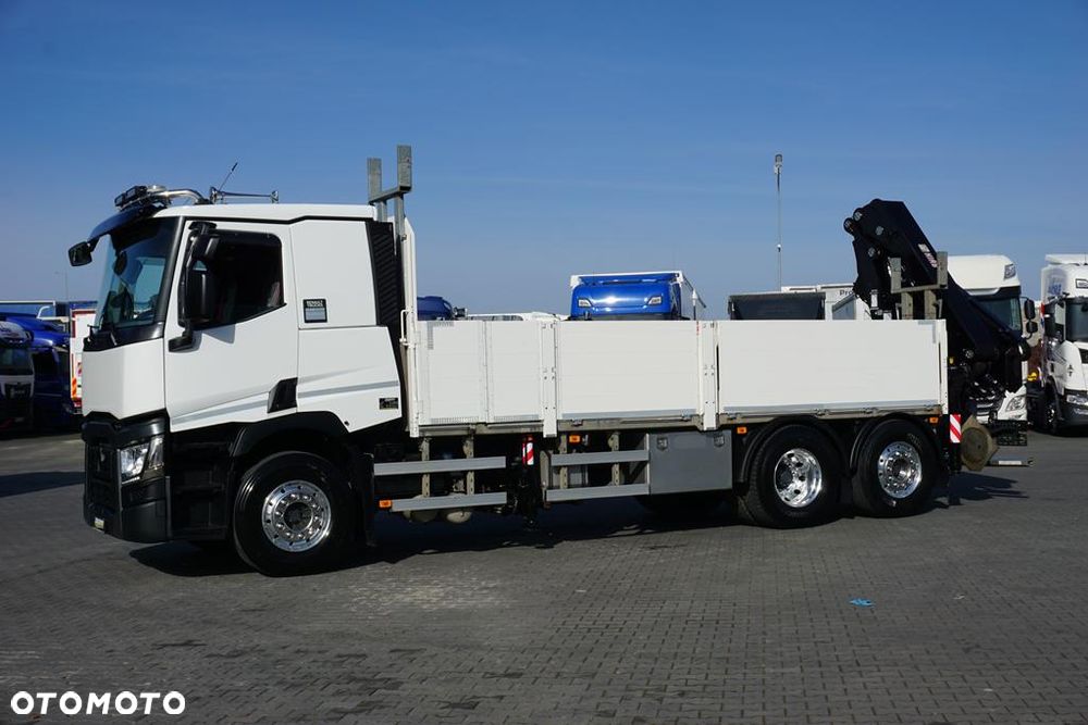 Renault T 380 / 6 X 2 / SKRZYNIOWY + HDS / HIAB 302 E-5 / PILOT / OŚ SKRĘTNA - 39