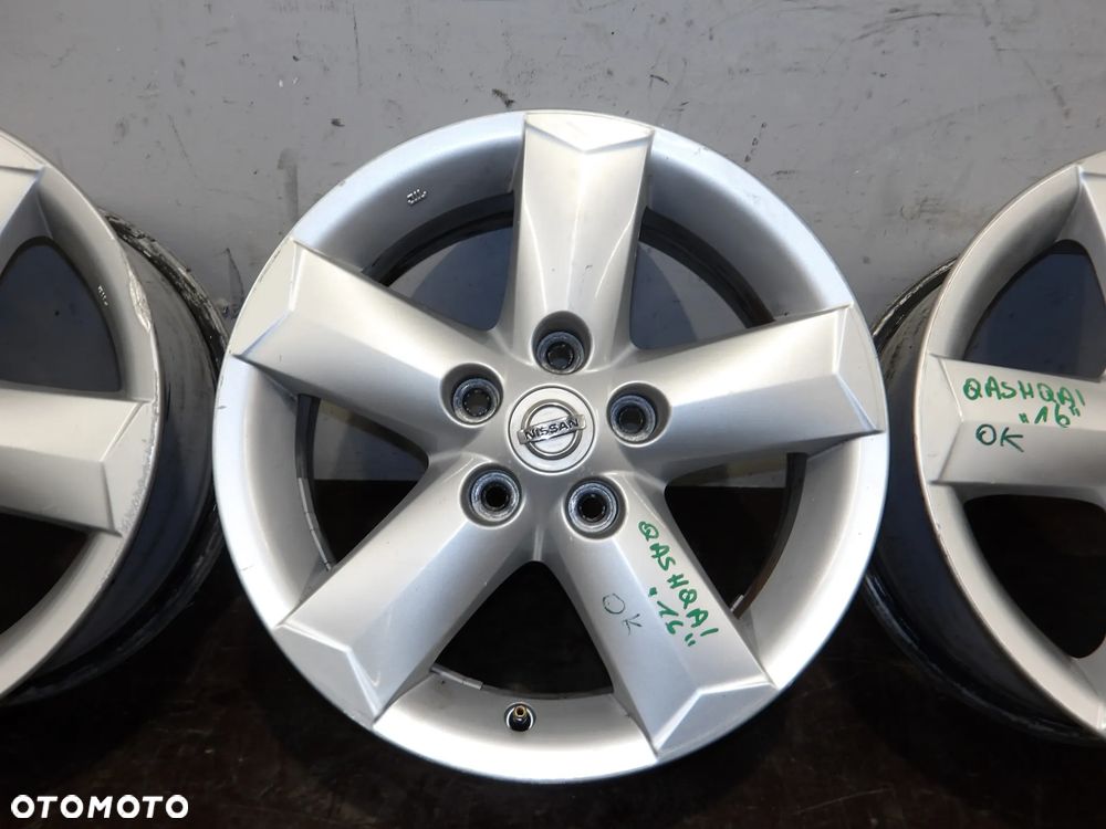 ALUFELGI FELGI ALUMINIOWE 5X114.3 R16 6.5J NISSAN QASHQAI - 5