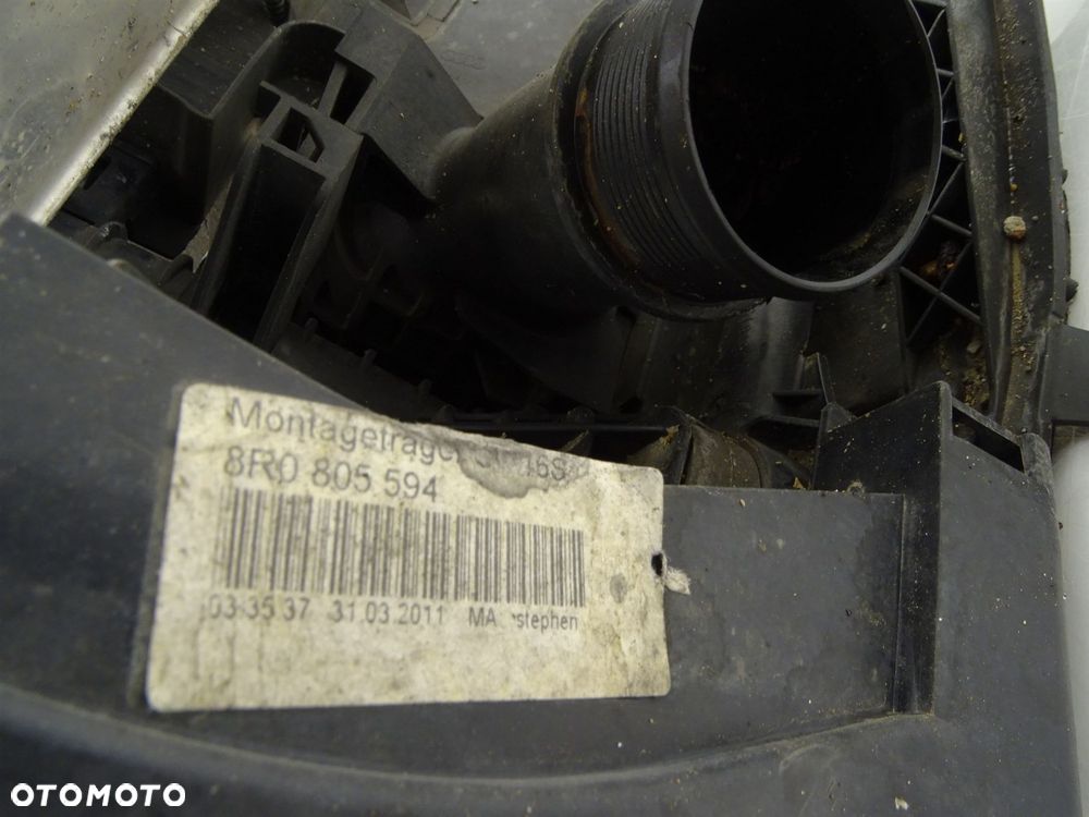 Kompletne wzmocnienie czołowe pas przedni 8r0805954 q5 8r 2.0 tdi - 9