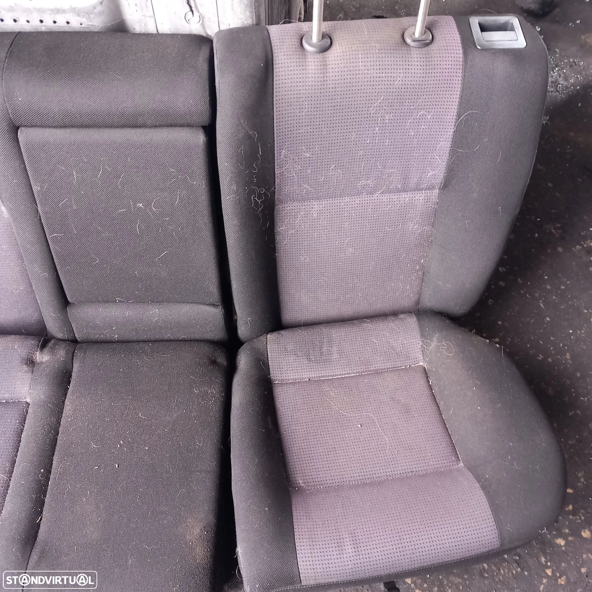 Conjunto de bancos vw golf 4 3portas - 3